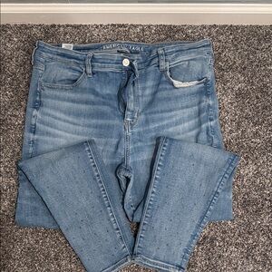 American Eagle Outfitters Light Blue Skinny Jeans